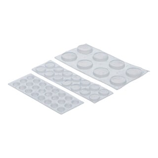 BGS Do it yourself Elastikpuffer-Satz transparent 46-tlg.