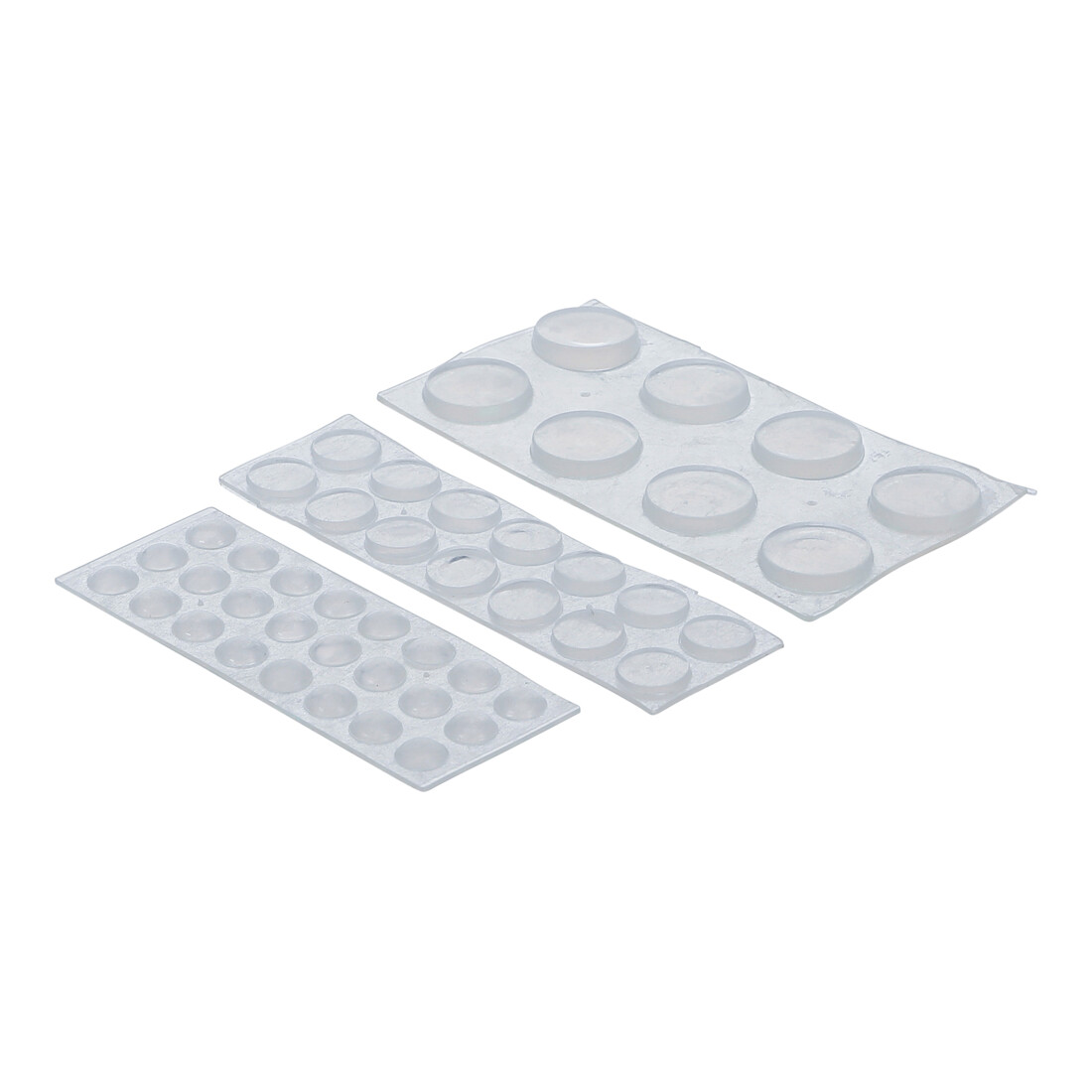 BGS Do it yourself Elastikpuffer-Satz transparent 46-tlg.