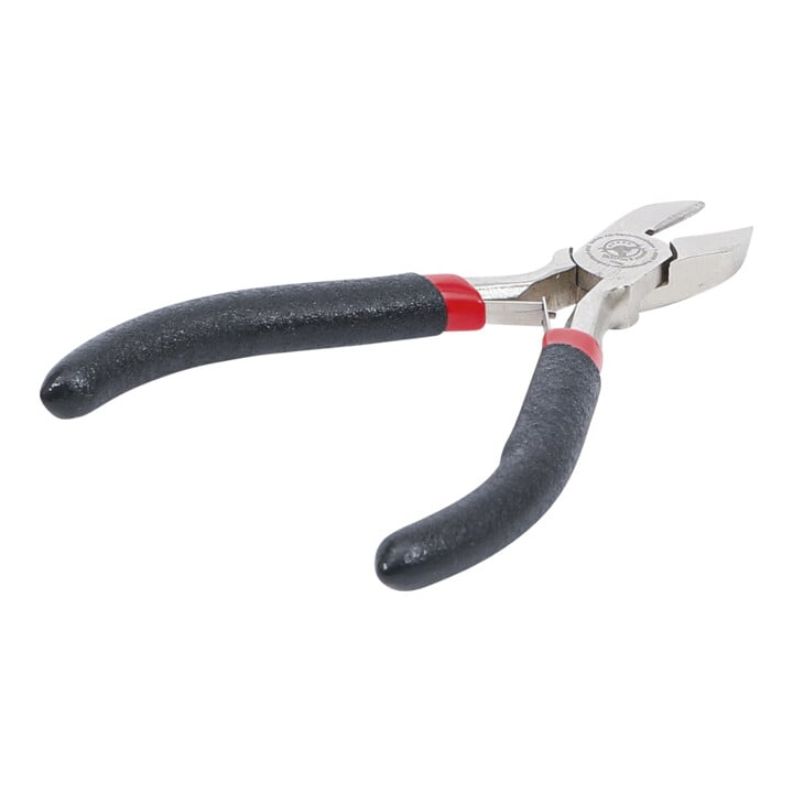 BGS Do it yourself Elektronik-Seitenschneider 90381, mit Feder, 110 mm