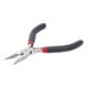 BGS Do it yourself Elektronik-Spitzzange 90383, gerade, mit Feder, 120 mm
