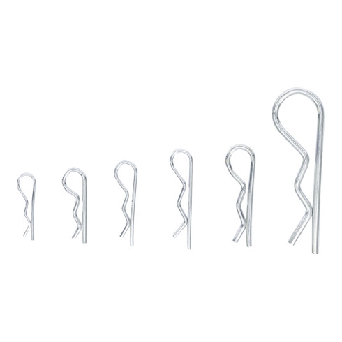 BGS Do it yourself Federsplinte-Sortiment  Ø 1,2 - 3,0 mm 48-tlg.