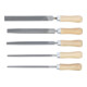 BGS Do it yourself Feilen-Satz 50206, Holzheft, 150 mm, 5-tlg.