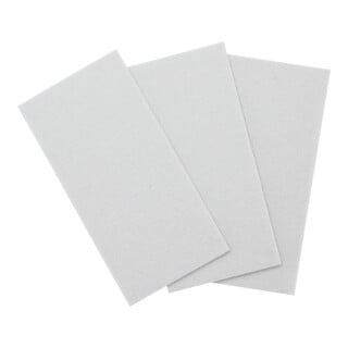 BGS Do it yourself Feltrini adesivi, piastre, bianco, 100 x 200mm, 3pz.