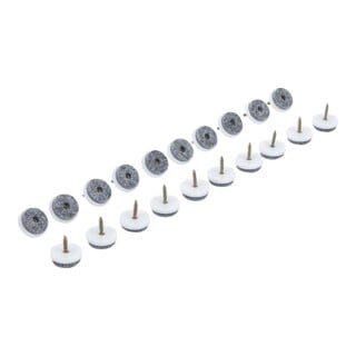 BGS Do it yourself Filzgleiter-Satz mit Schrauben Ø 24 mm 20-tlg.