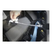 BGS Do it yourself Flexible Winkelschrauber-Verlängerung 4845, 6,3 mm (1/4"), 310 mm-2
