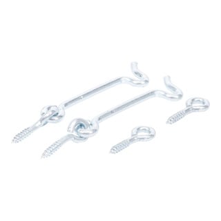 BGS Do it yourself Gancio con occhiello, 4,0x80mm, 2pz.