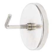 BGS Do it yourself Gancio magnetico, rotondo Ø60mm
