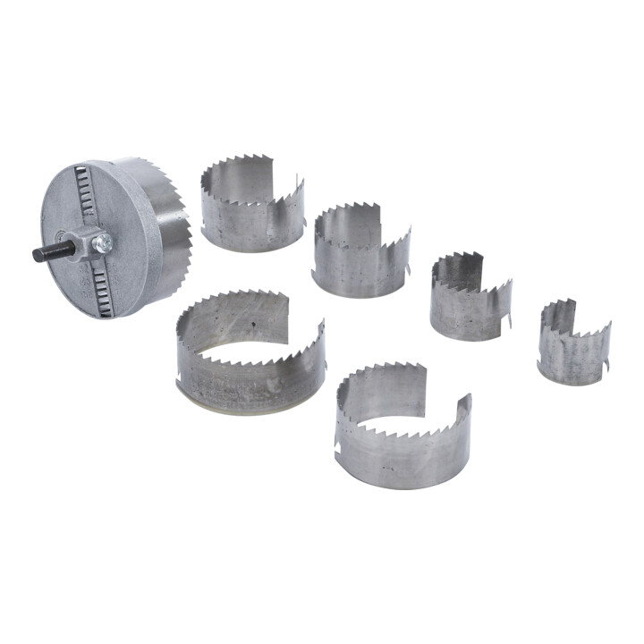 BGS Do it yourself gatenzaagset Ø 26 - 63 mm diepte 25 mm 7 delig