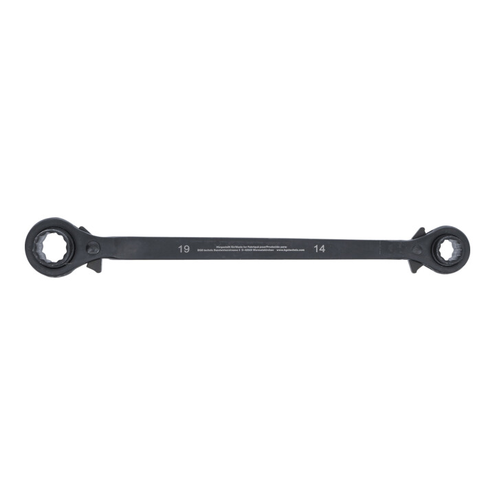 BGS Do it yourself Gerüstbauer-Knarre 4-in-1 SW 14 - 17 - 19 - 22 mm