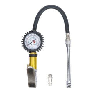 BGS Do it yourself Gonfiatore di pneumatici pneumatico, 0-15 bar