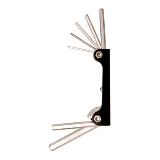 BGS Do it yourself haakse steeksleutelset binnenzeskant 2,5 - 10 mm 7 dlg.