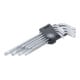 BGS Do it yourself haakse steeksleutelset lang T-profiel (voor TX) T10 - T50 9 dlg.