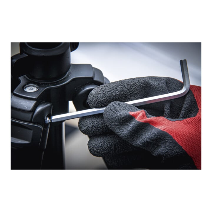 BGS Do it yourself haakse steeksleutelset zeskant/hexagon socket met kogeleinde 1,5 - 10 mm 9 dlg.