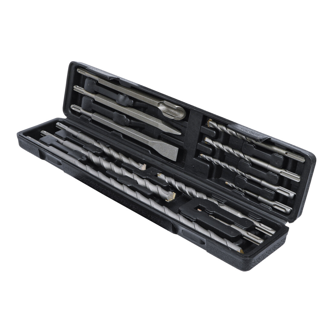 BGS Do it yourself hamer, boor en beitelset SDS schacht, hardmetalen punt 5 - 20 mm 12 delig