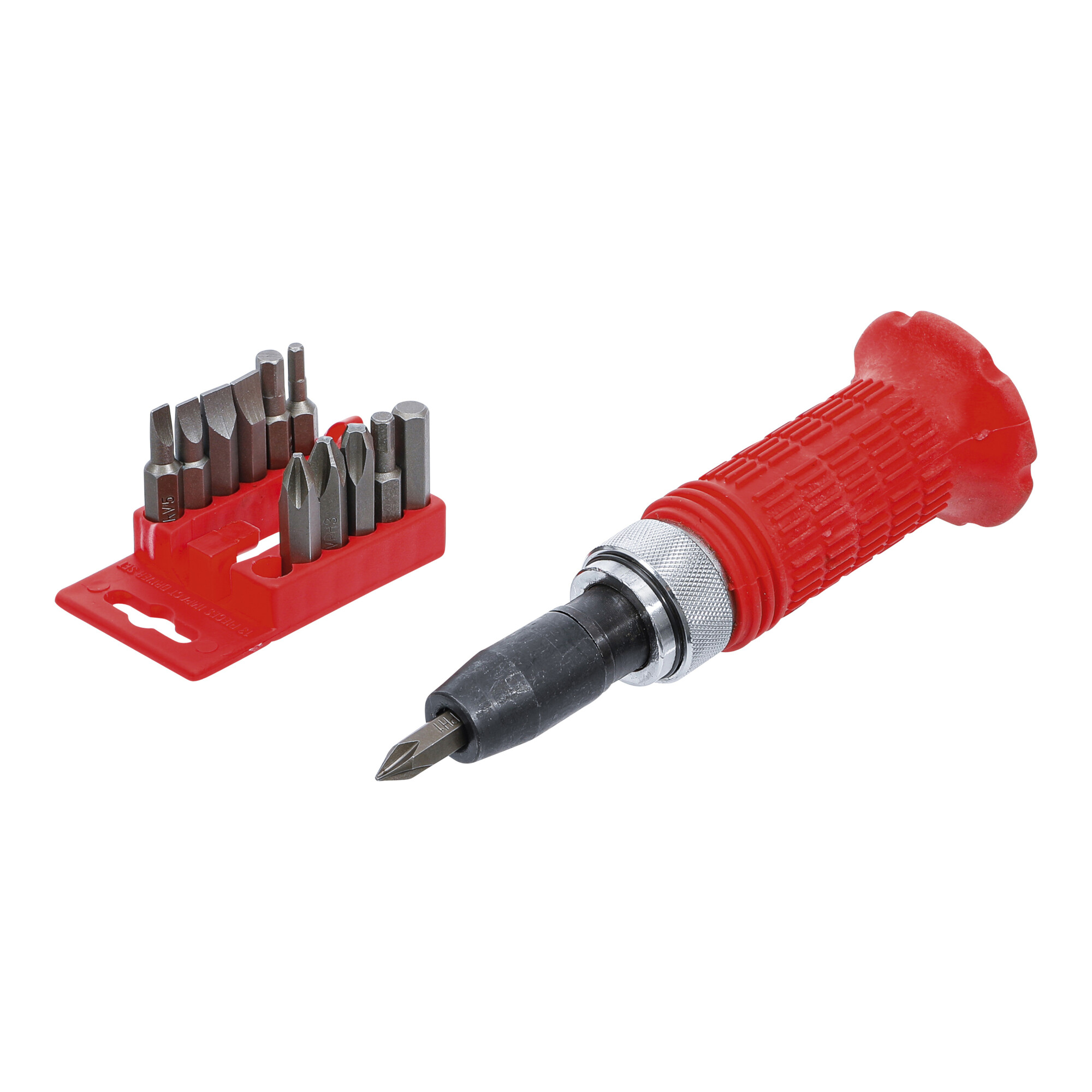 BGS Do it yourself Hand-Schlagschrauber-Satz inkl. Bits Abtrieb Innensechskant 12,5 mm