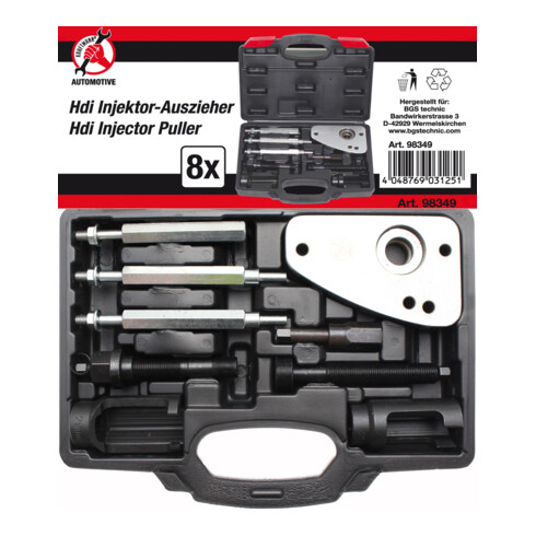 BGS Do it yourself HDI injector afzuiger 8 delig