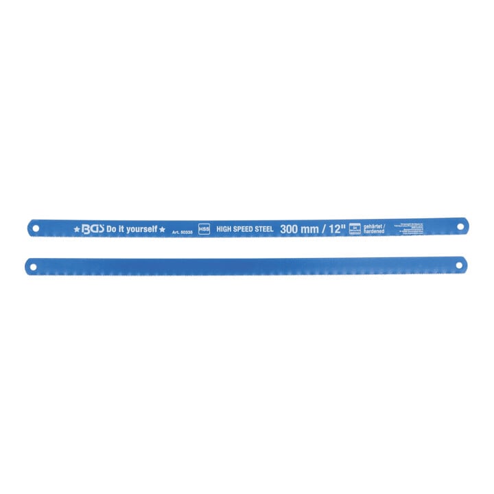 BGS Do it yourself HSS metaal zaagbladset 13 x 300 mm 2 dlg.