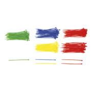 BGS Do it yourself kabelbinder assortiment gekleurd 2,4 x 100 mm 200 dlg.-3