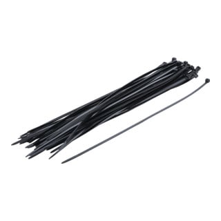 BGS Do it yourself kabelbinder assortiment zwart 4,5 x 350 mm 50 dlg.