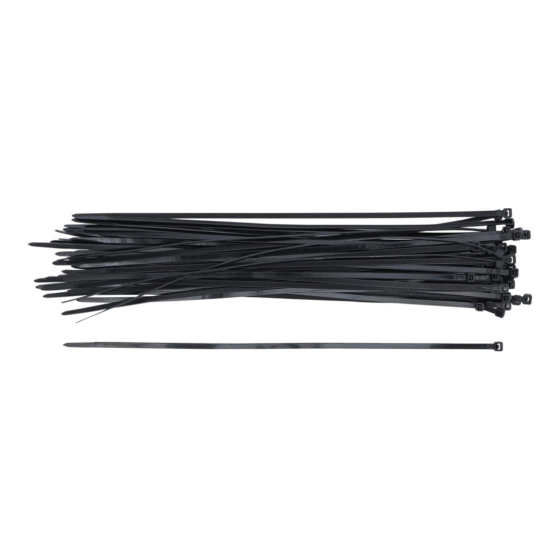 BGS Do it yourself kabelbinder assortiment zwart 4,5 x 350 mm 50 dlg.