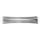 BGS Do it yourself Kabelbinder-Sortiment 80773, schwarz, 8,0 x 700 mm, 10-tlg.