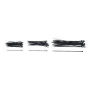 BGS Do it yourself Kabelbinder-Sortiment schwarz 100 - 200 mm 75-tlg.-3