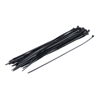 BGS Do it yourself Kabelbinder-Sortiment schwarz 4,5 x 350 mm 50-tlg.