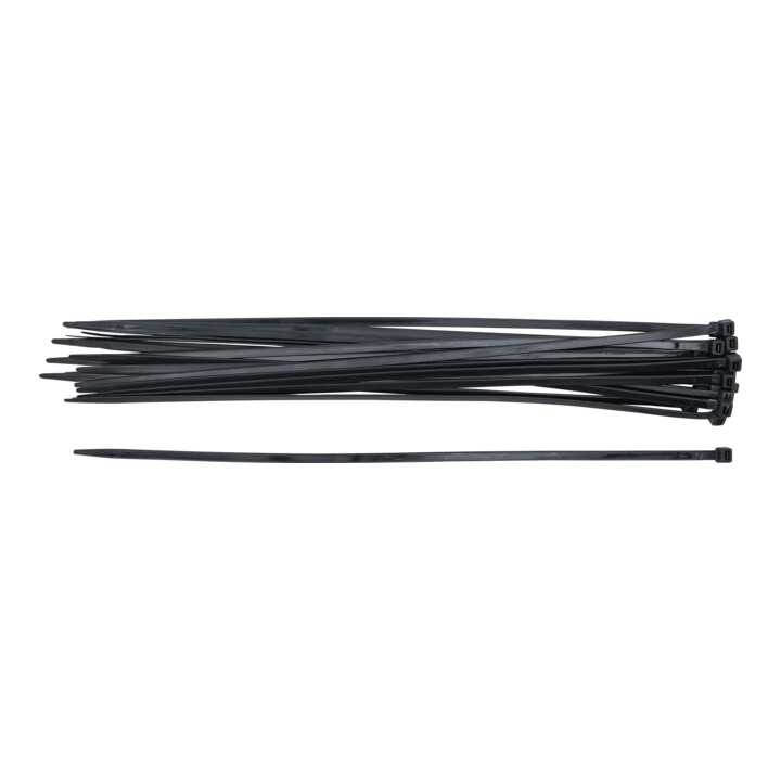 BGS Do it yourself Kabelbinder-Sortiment schwarz 7,6 x 500 mm 20-tlg.