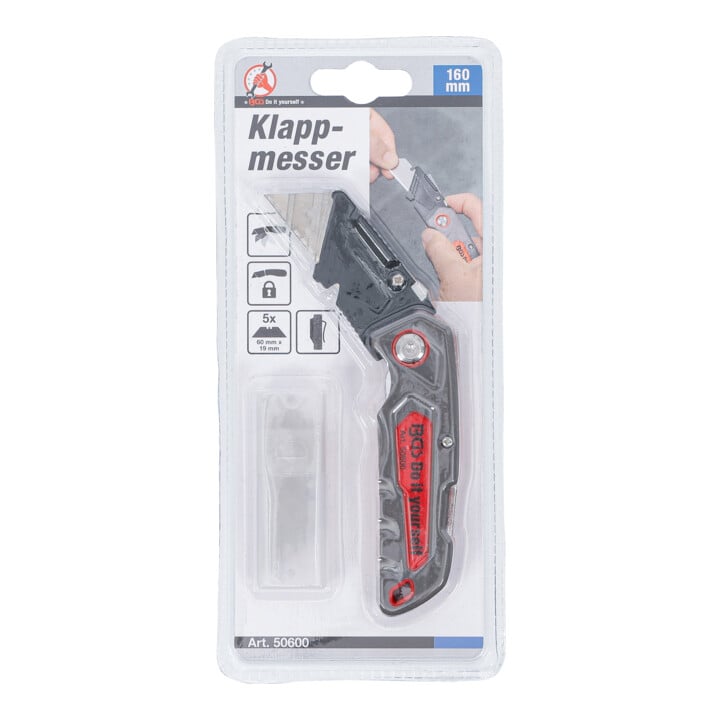 BGS Do it yourself Klappmesser 160 mm