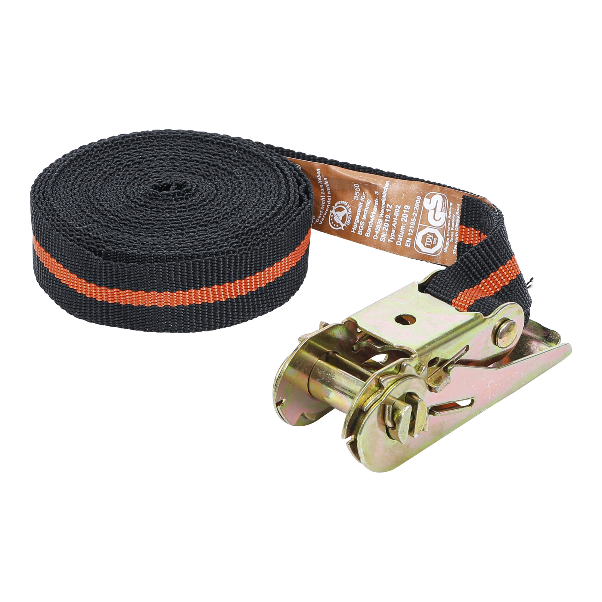 BGS Do it yourself Knarren-Spannband 5 m x 25 mm
