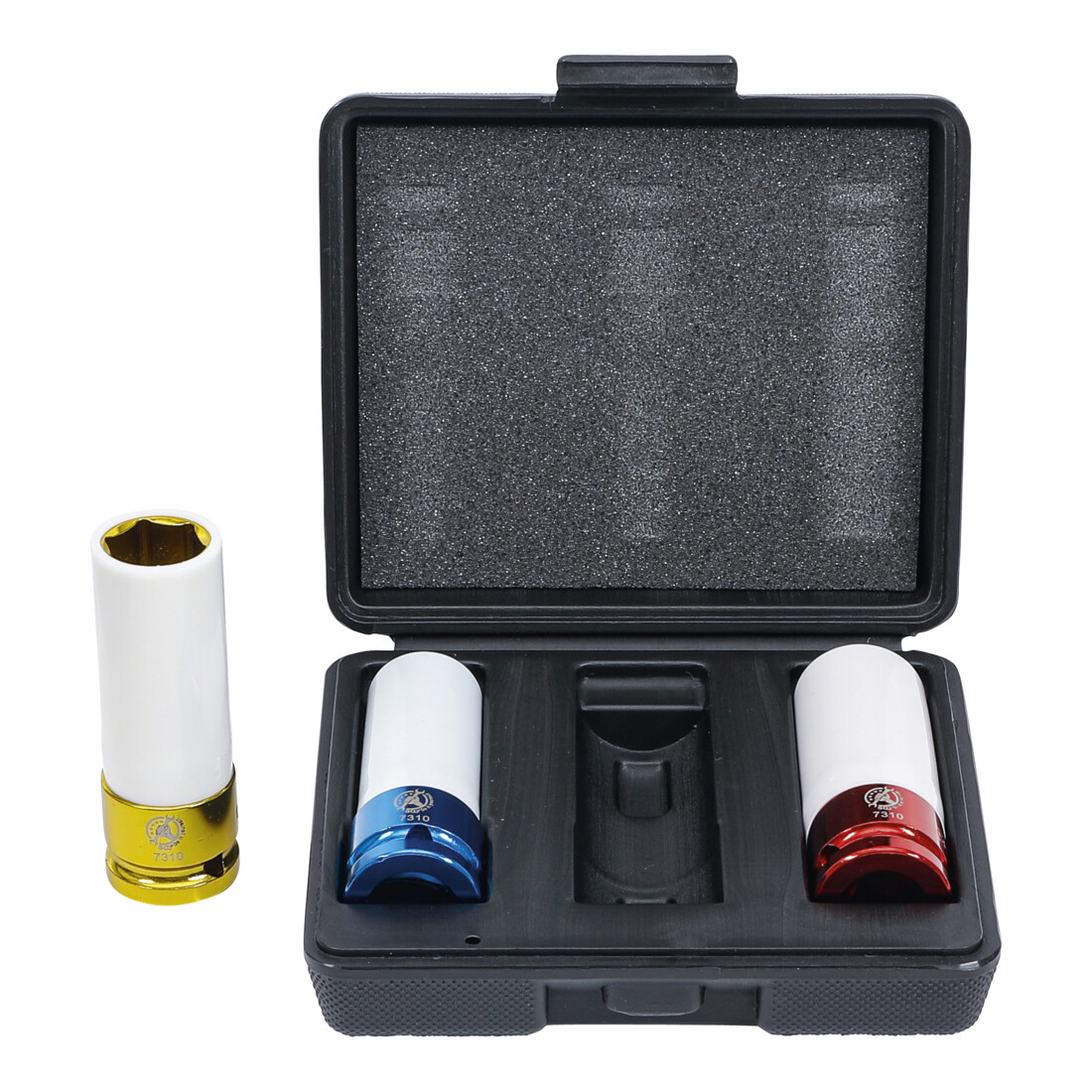 BGS Do it yourself Kraft-Schoneinsatz-Satz Antrieb Innenvierkant 12,5 mm SW 17 - 19 - 21 mm 3-tlg.