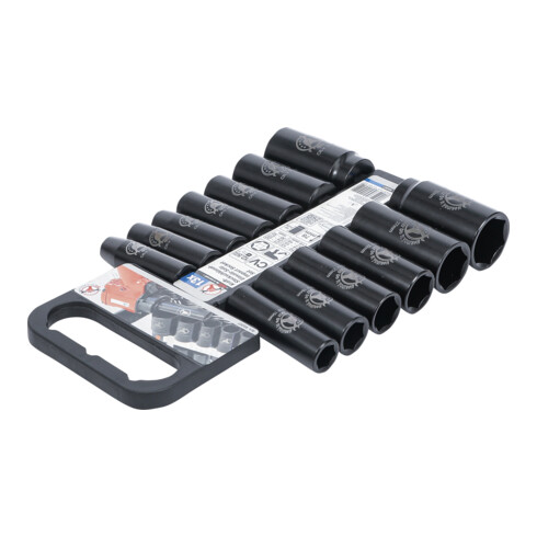 BGS Do it yourself Kraft-Steckschlüssel-Einsatz-Satz Antrieb 12,5 mm SW 10 - 32 mm 13-tlg.