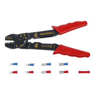 BGS Do it yourself krimptang met kabelschoen assortiment 200 mm 61-dlg