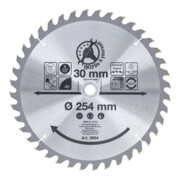 BGS Do it yourself Lama circolare in metallo duro Ø254x30x3,2mm, 40 denti-1