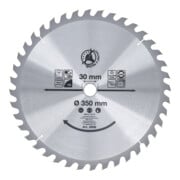 BGS Do it yourself Lama circolare in metallo duro Ø350x30x3,4mm, 40 denti-1