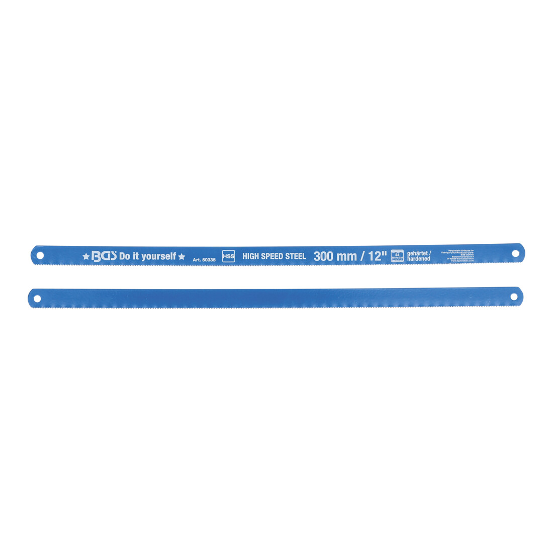 BGS Do it yourself Lame HSS per seghetto, 13x300mm, 2pz.