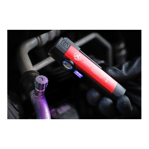 BGS Do it yourself Lampe de poche COB-LED / UV en aluminium 85349, 1 W