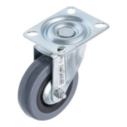 BGS Do it yourself Lenkrolle 81955, mit Anschraubsockel, Ø 75 mm-1