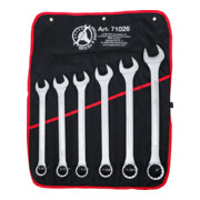 BGS Do it yourself Maul-Ringschlüssel-Satz 71026, XXL, Zollgrößen, SW 1-5/16" - 2", 6-tlg.-1