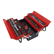 BGS Do it yourself metalen gereedschapskoffer incl. gereedschap assortiment 86 dlg.-2