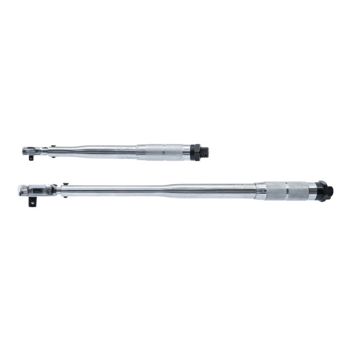 BGS Do it yourself momentsleutelset uitwendig vierkant 6,3 mm (1/4") 5 - 25 Nm, 12,5 mm (1/2") 28 - 210 Nm 5-delig.