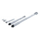 BGS Do it yourself momentsleutelset uitwendig vierkant 6,3 mm (1/4") 5 - 25 Nm, 12,5 mm (1/2") 28 - 210 Nm 5-delig.