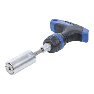 BGS Do it yourself Multi-Einsatz mit Adapter-Satz 92540, mit Ratschen-T-Griff, umschaltbar, 3-tlg.