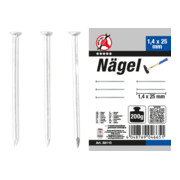 BGS Do it yourself Nägel-Sortiment 88110, 200 g, 1,4 x 25 mm-1