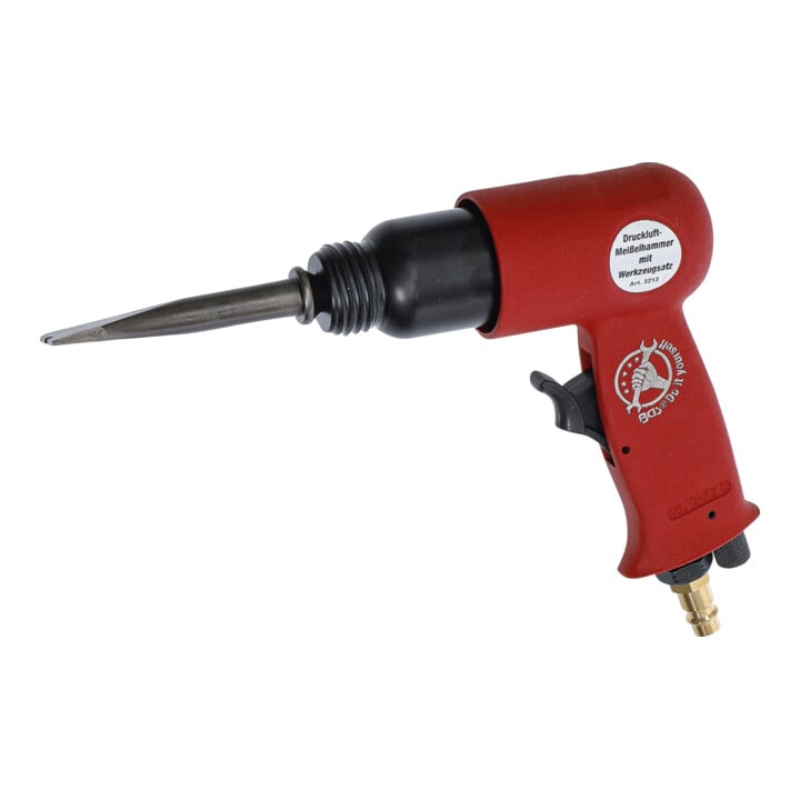 BGS Do it yourself perslucht beitelhamer met gereedschap set 8 delig.