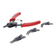 BGS Do it yourself Pinze per anelli elastici con teste intercambiabili, 160mm, 5pz.-3