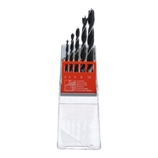 BGS Do it yourself Punte per legno 4-10mm, 5pz.