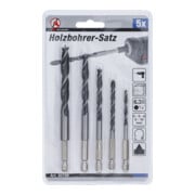 BGS Do it yourself Punte per legno 4-10mm, esagonali, 5pz.-4