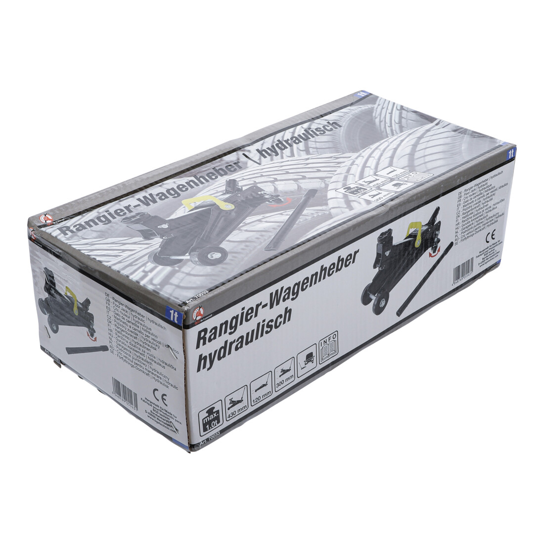 BGS Do it yourself rangeerkrik hydraulisch 1 t