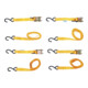 BGS Do it yourself ratelriem set met zware haken 5 m x 25 mm 4 dlg.-5